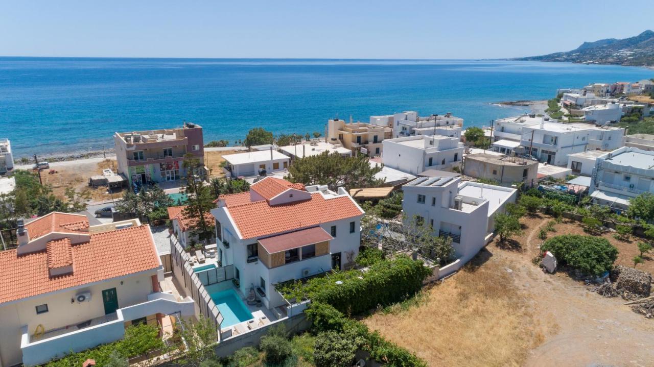Paradisos Luxury Villas Next To Beach Koutsourás Extérieur photo