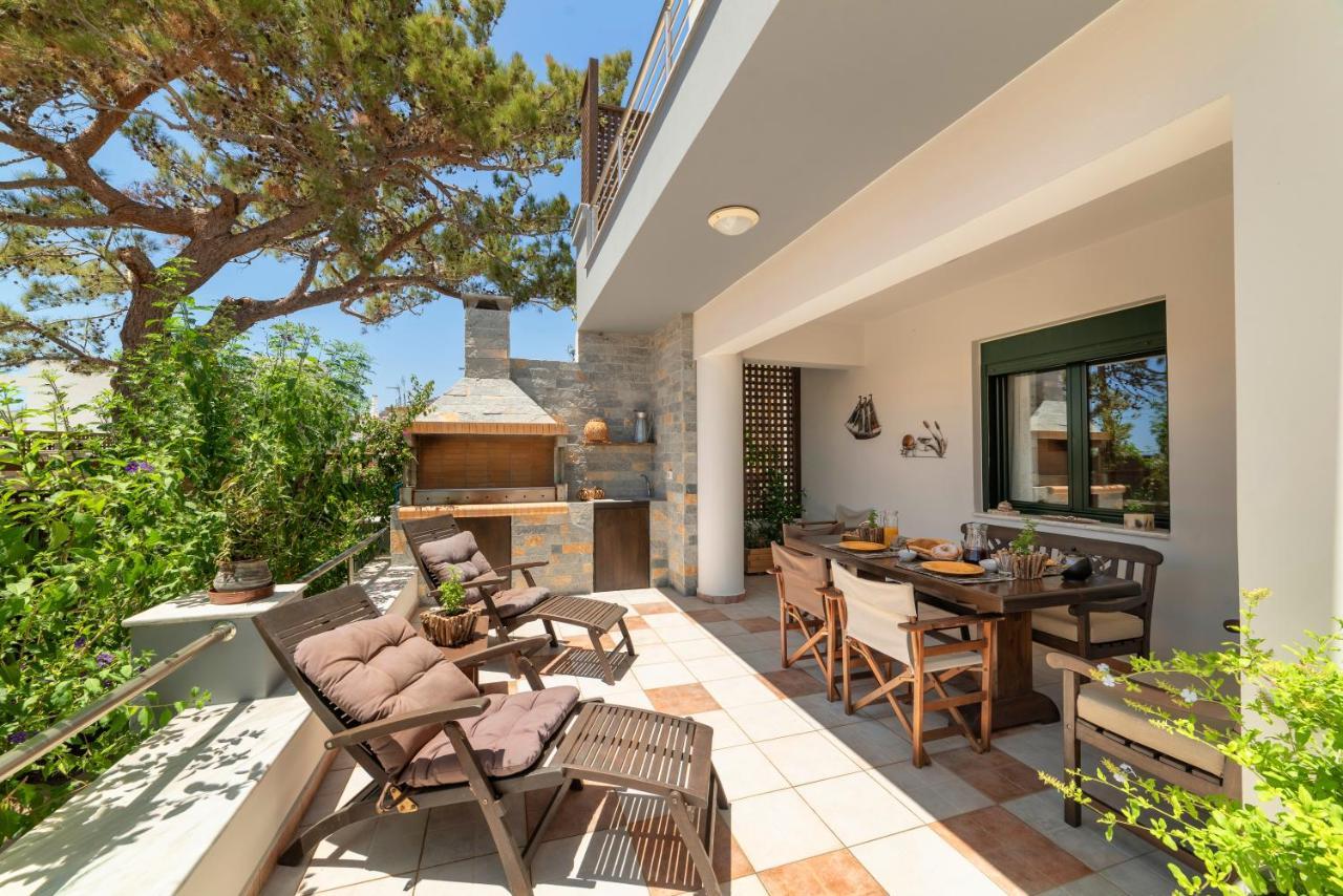 Paradisos Luxury Villas Next To Beach Koutsourás Extérieur photo