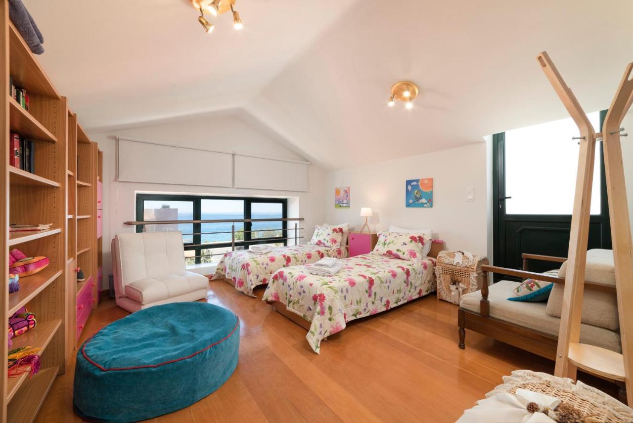 Paradisos Luxury Villas Next To Beach Koutsourás Extérieur photo