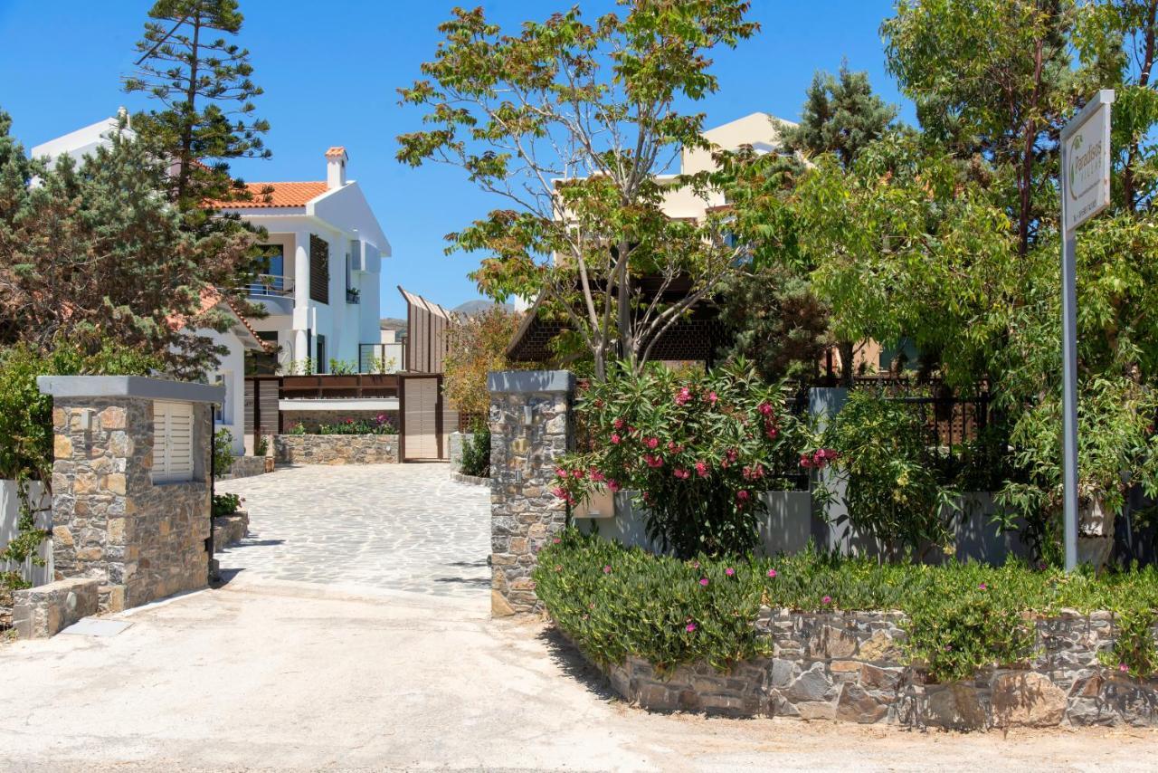 Paradisos Luxury Villas Next To Beach Koutsourás Extérieur photo