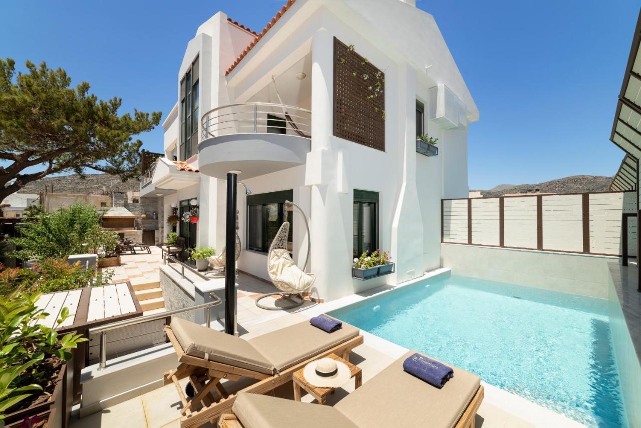 Paradisos Luxury Villas Next To Beach Koutsourás Extérieur photo