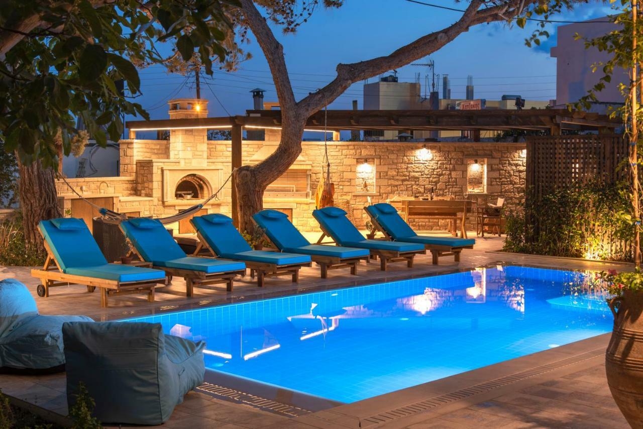 Paradisos Luxury Villas Next To Beach Koutsourás Extérieur photo