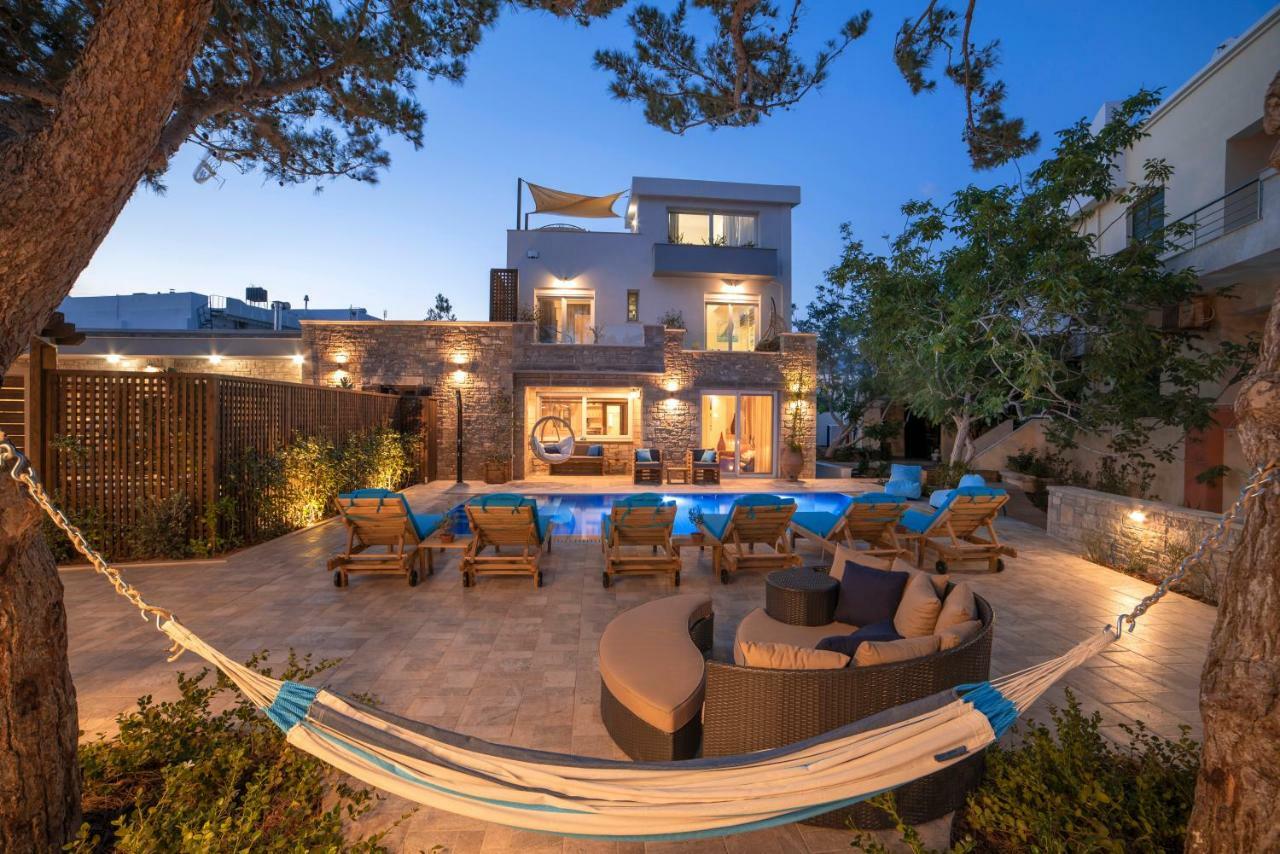 Paradisos Luxury Villas Next To Beach Koutsourás Extérieur photo